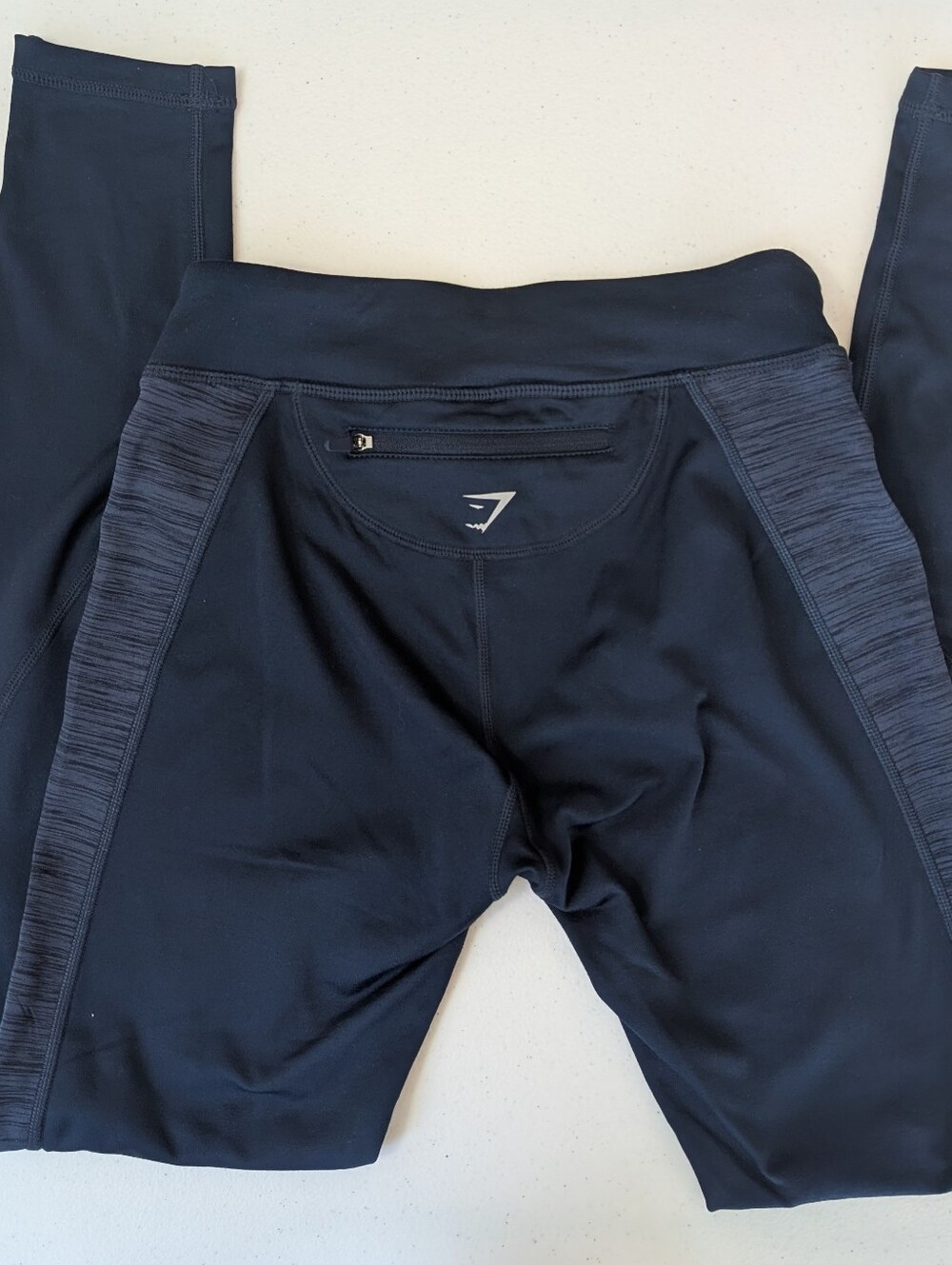 Gymshark Leggings, Navy Blue, XS
